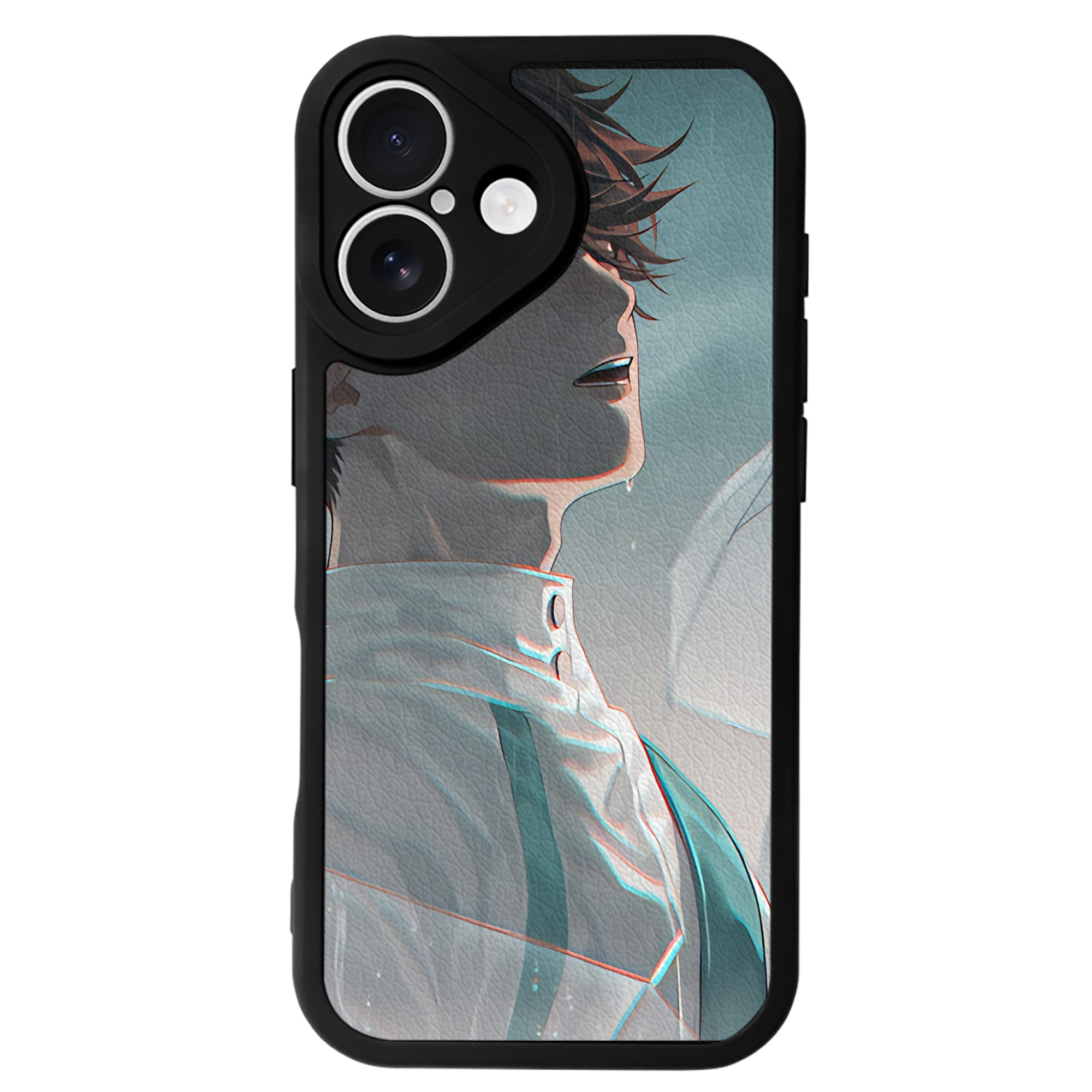 （画像用） ハイキュー!! Haikyu!! 【iPhone 16シリーズ対応】シリコンスマホケース（レザー調） 材質：シリコン